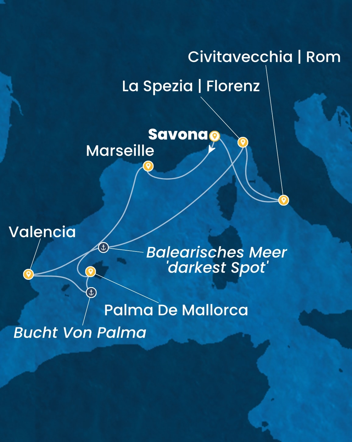 Costa Pacifica: Deckplan, Kabinen & Route | Costa Kreuzfahrten